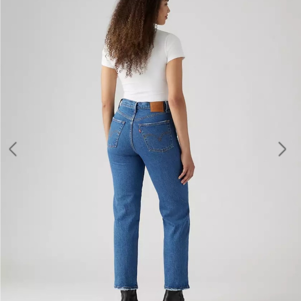 Levi’s Ribcage Straight Ankle Jeans